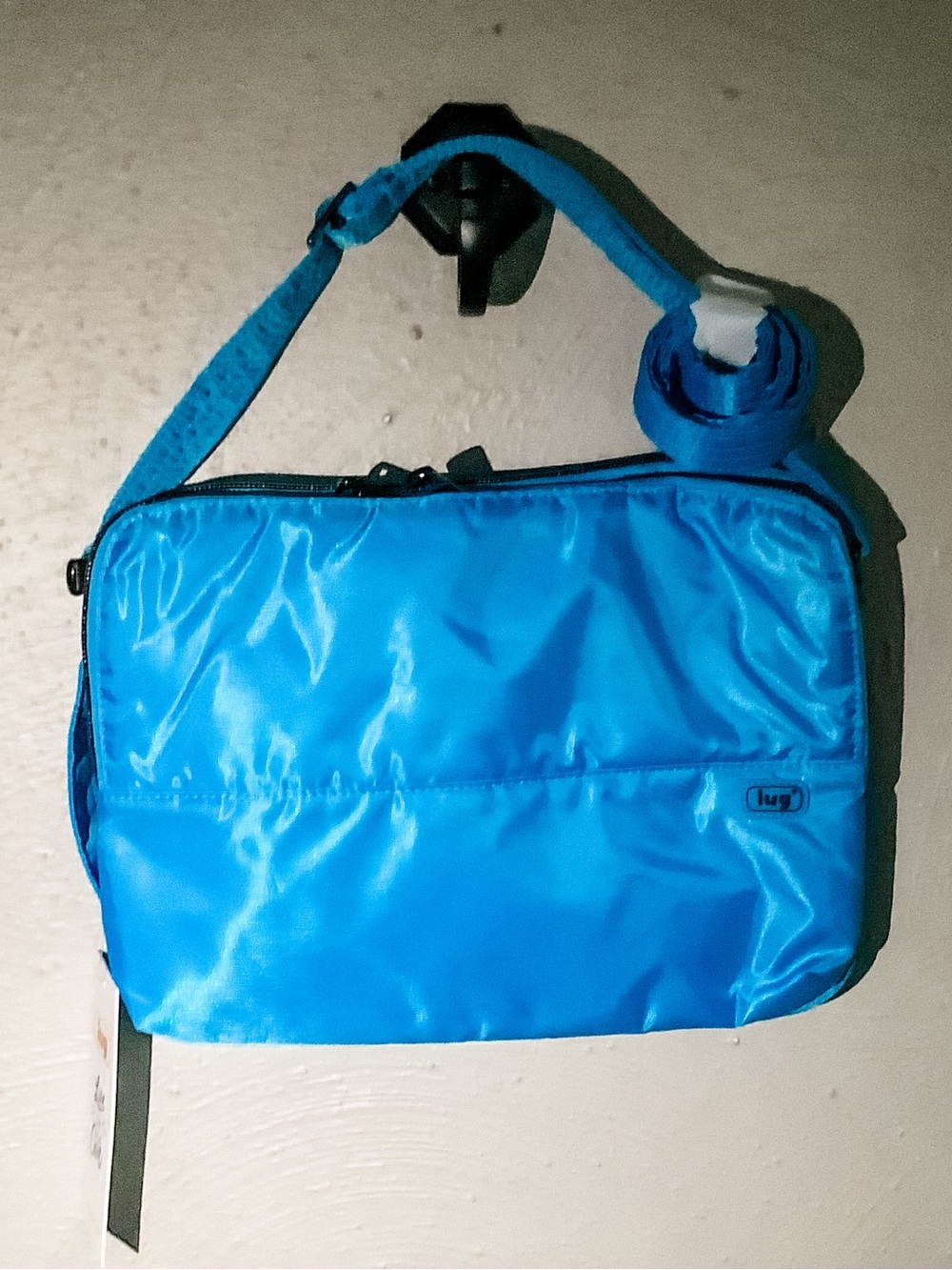 NWT Lug Coastal Blue Delta Mini Crossbody 10.4 Tablet/Ipad case